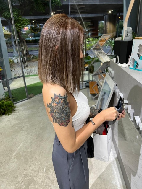 重磅奶茶色