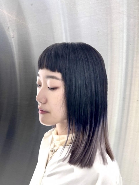 日系裙擺染
